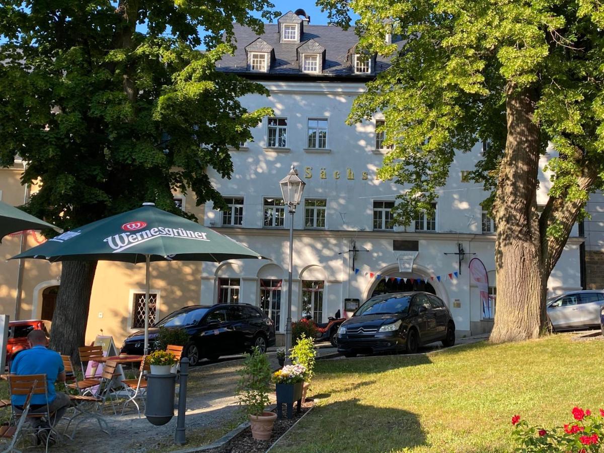Hotel Saechsischer Hof Scheibenberg Екстериор снимка